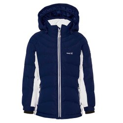 Kamik Kids Aayla Jacket Girls' in Navy and White